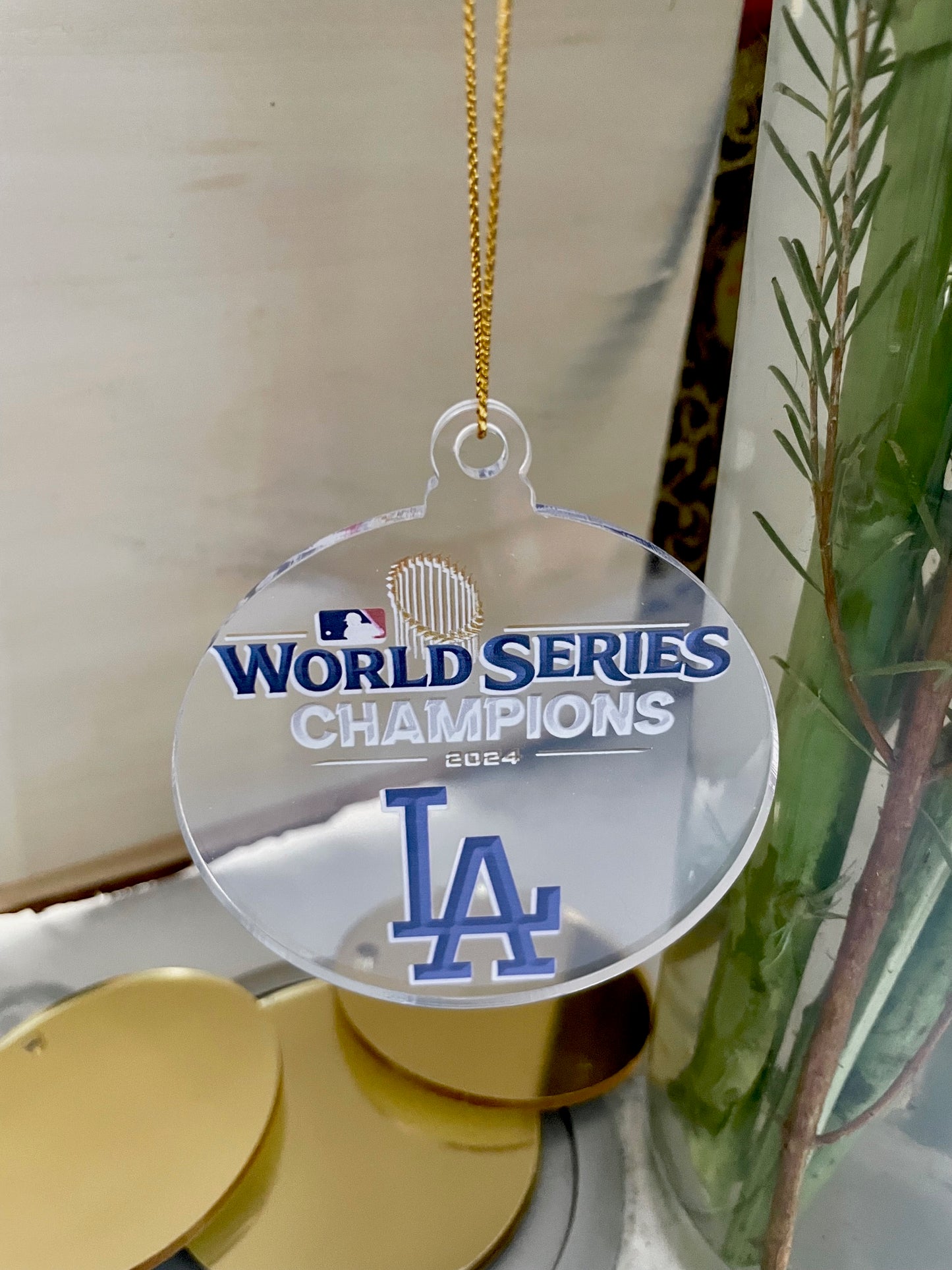 Dodgers Ornament