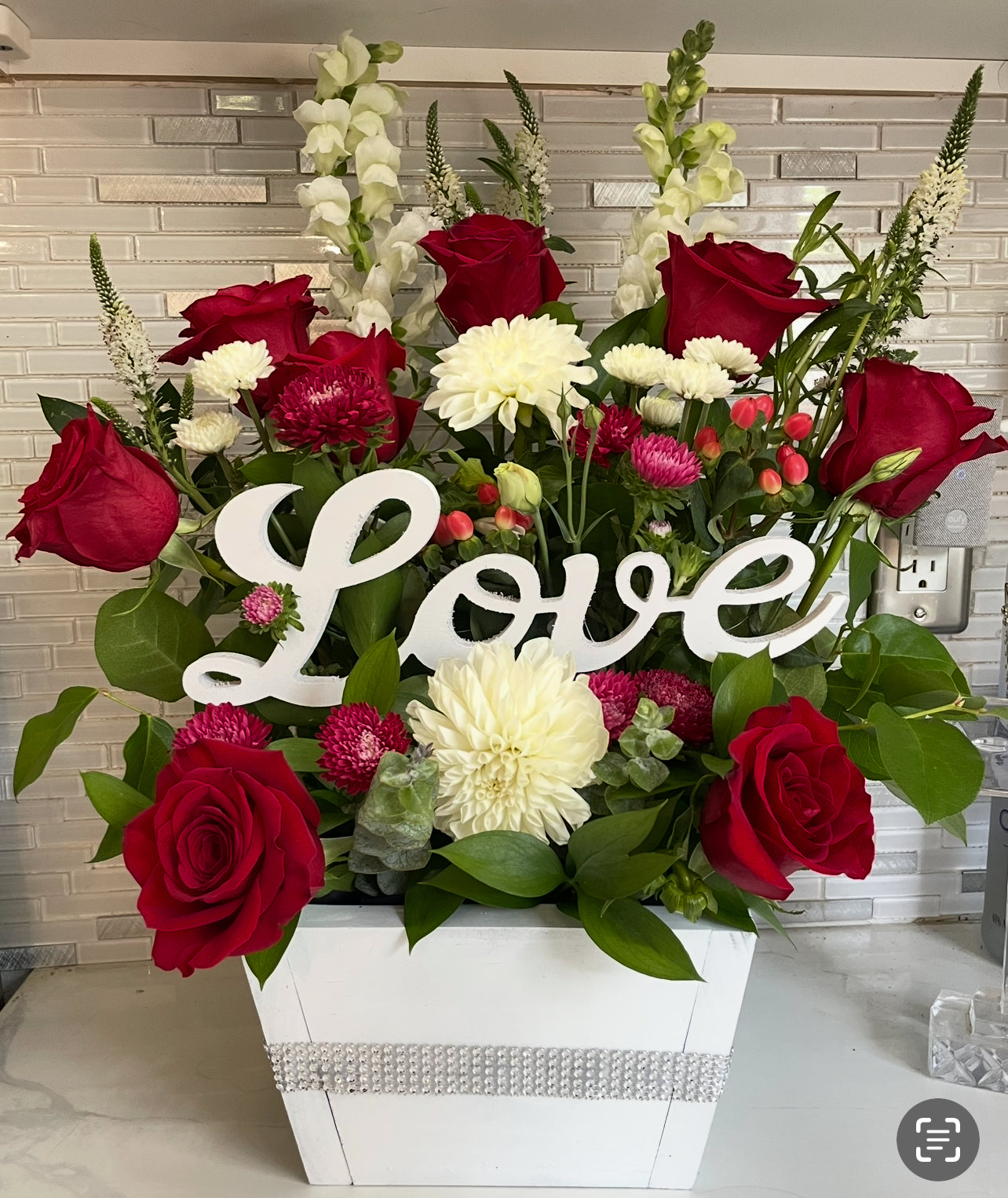 Custom Floral Arrangement Box