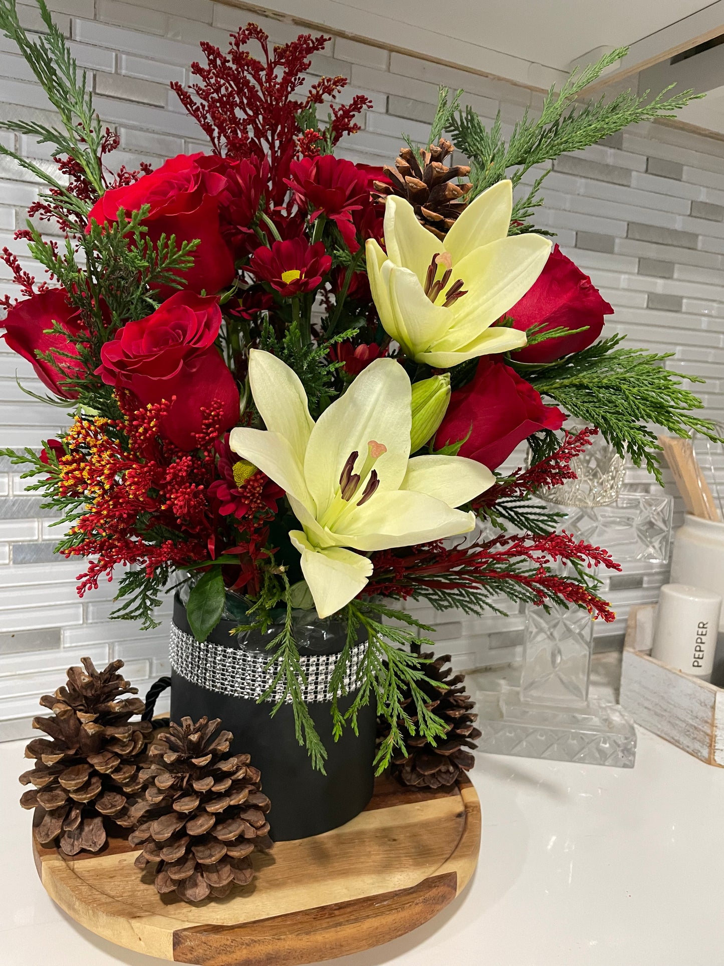 Festive Floral Box- Florist Choice