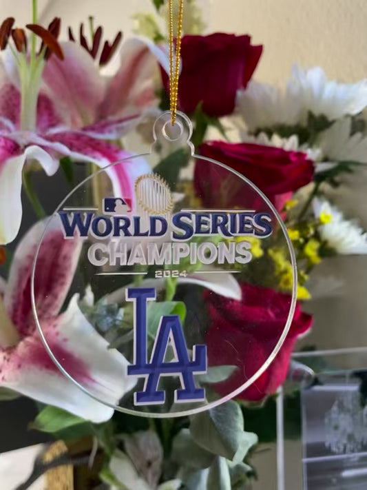 Dodgers Ornament